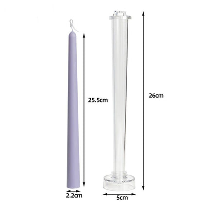 Acrylic Pillar Candle Mould (A01)