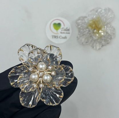 Colourful Plastic Flower (A)