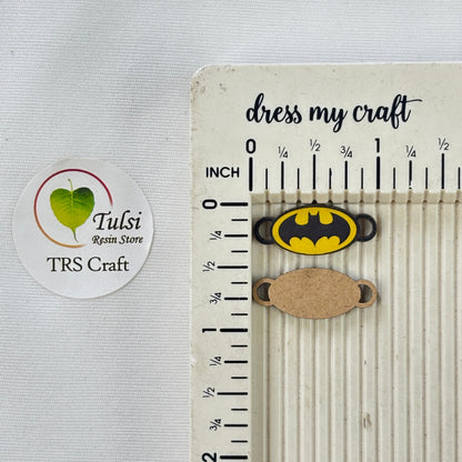 MDF Printed Rakhi Charm (B) - Batman Tulsi Resin Store