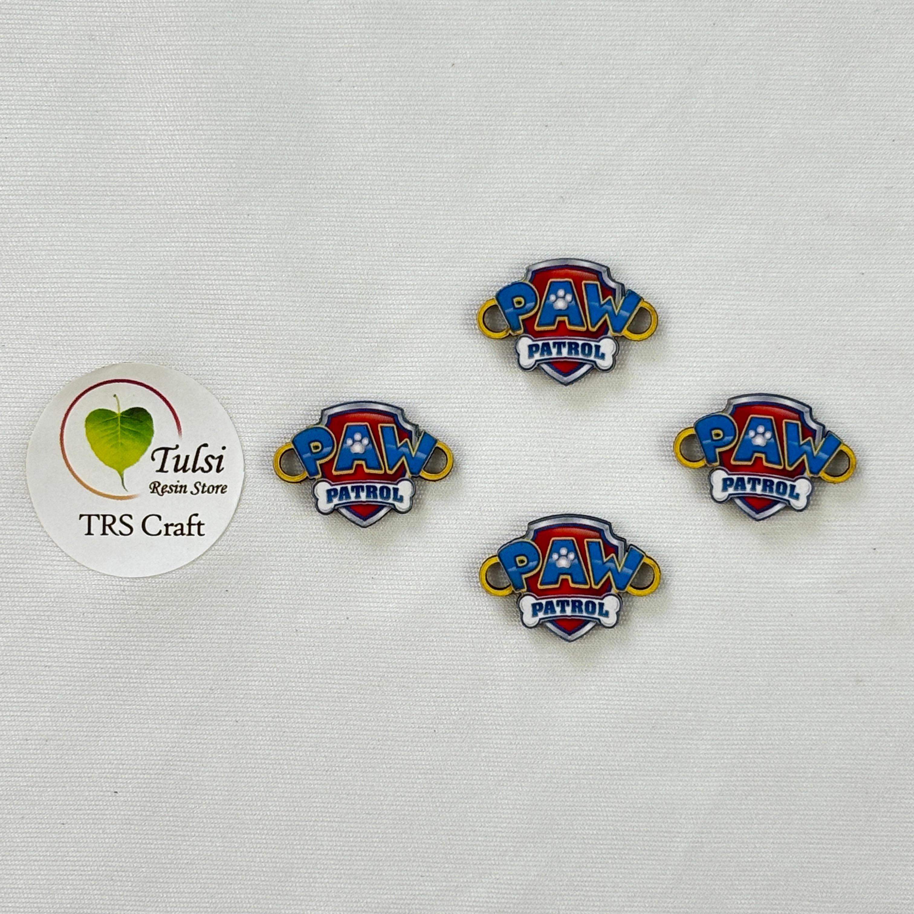 MDF Printed Rakhi Charm (C) - Paw Patrol