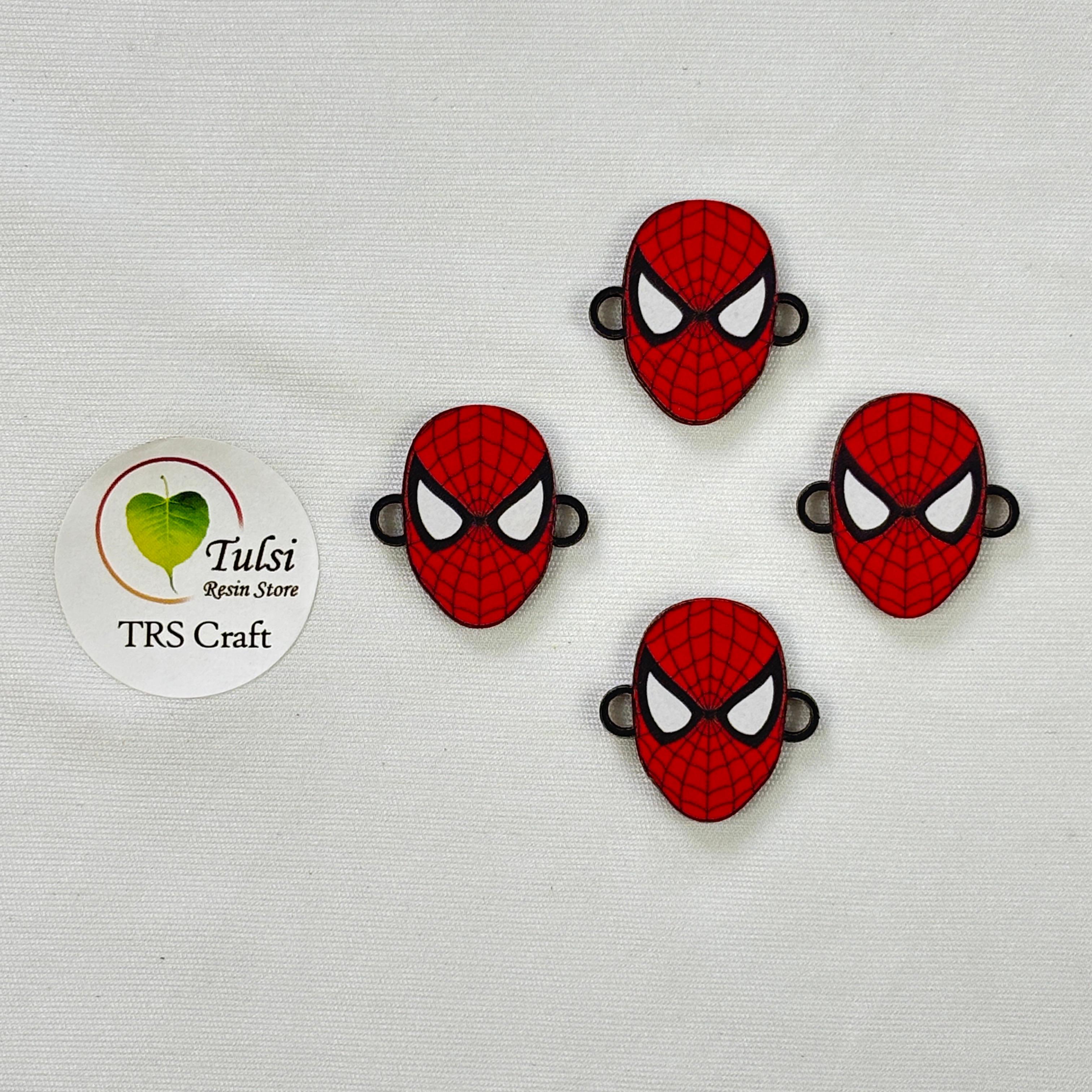 MDF Printed Rakhi Charm (G) - Spiderman