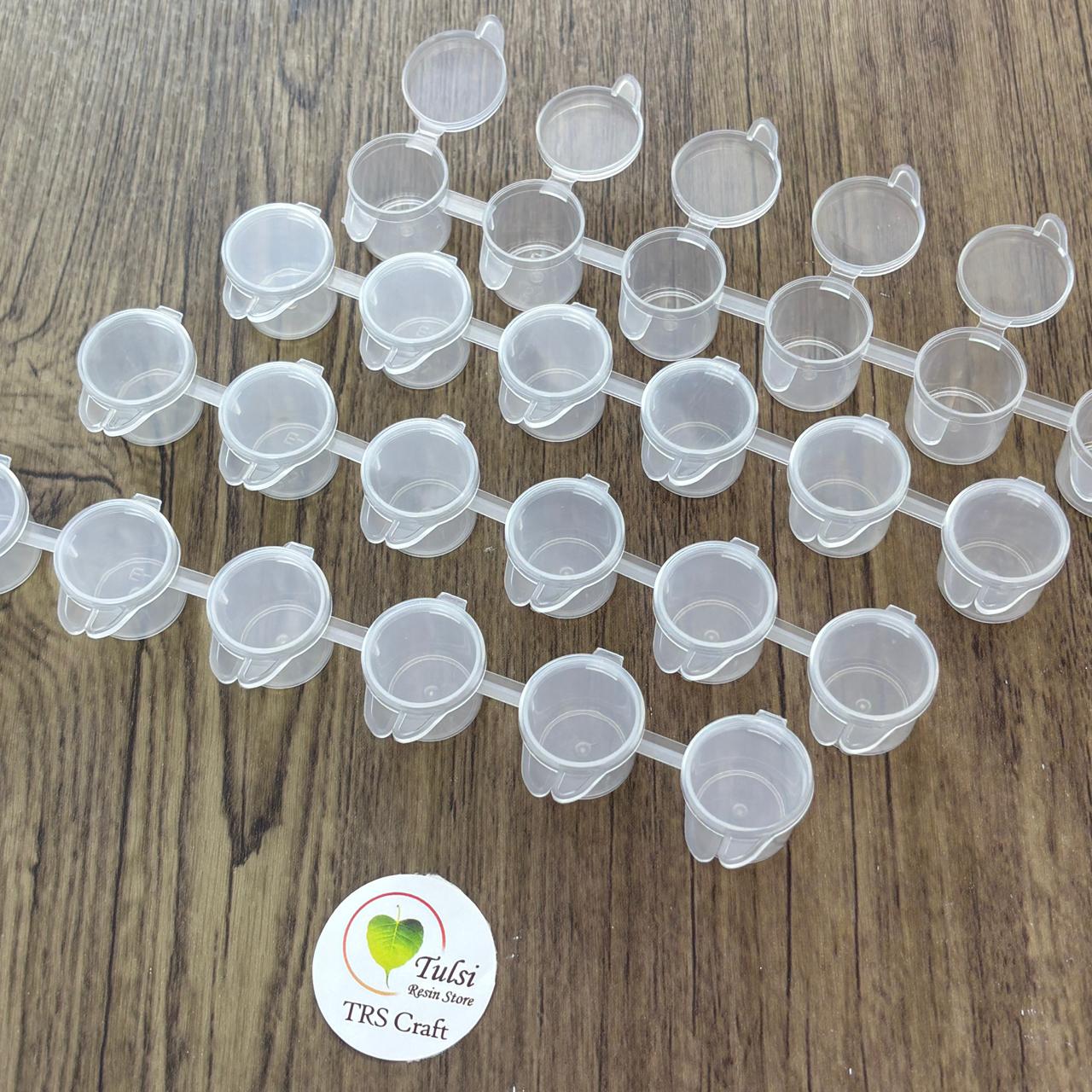 Empty Paint Pot Strips 10 Pkt (100 Strips) tulsiresin