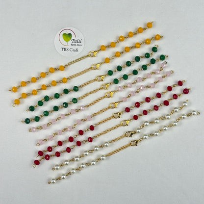 Bracelet Chain - Moti (H) Tulsi Resin Store