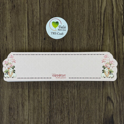 Rakhi Card With Transparent Bags (A) Tulsi Resin Store