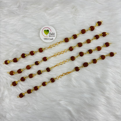 Bracelet Chain - Rudraksha (B) Tulsi Resin Store