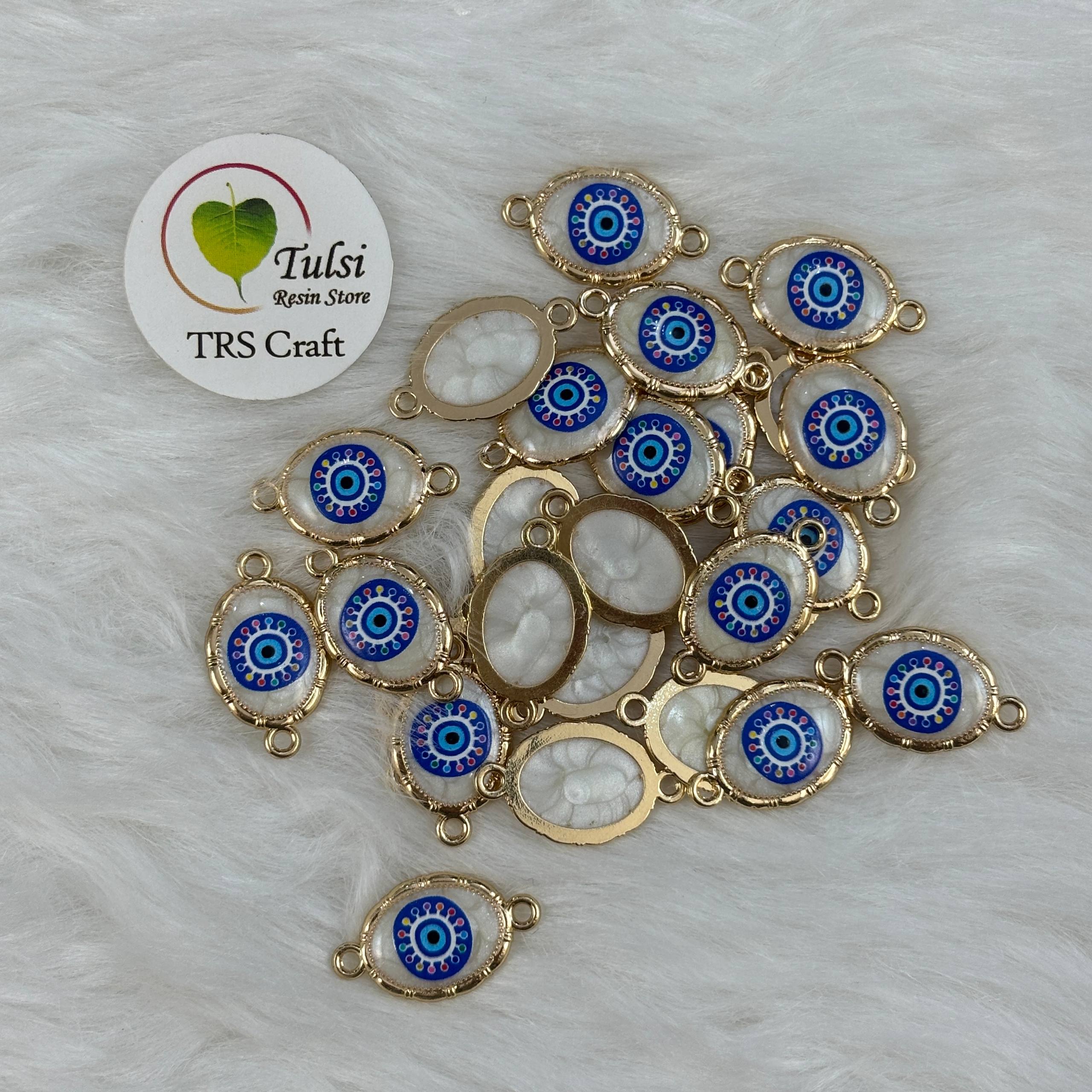Evil Eye Charm With Two Hooks - N