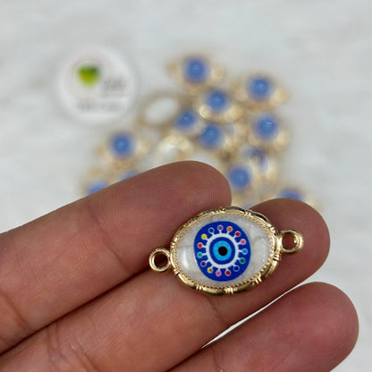 Evil Eye Charm With Two Hooks - N