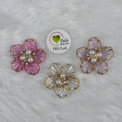 Colourful Plastic Flower (A) Tulsi Resin Store