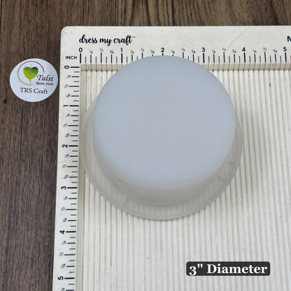 40MM Deep Round Mould 3 Inch Tulsi Resin Store