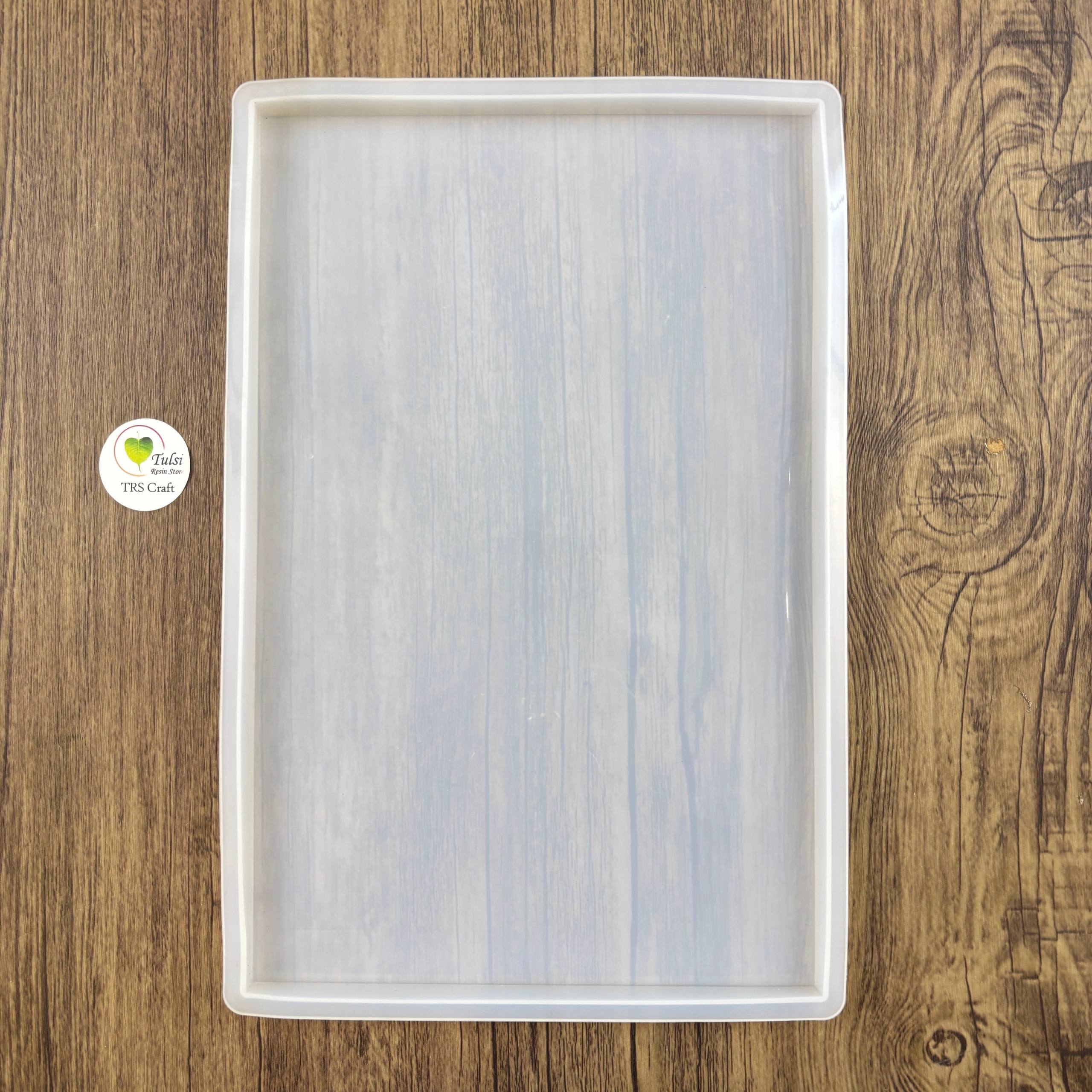 7" x 11" Rectangle Tray Mould tulsiresin