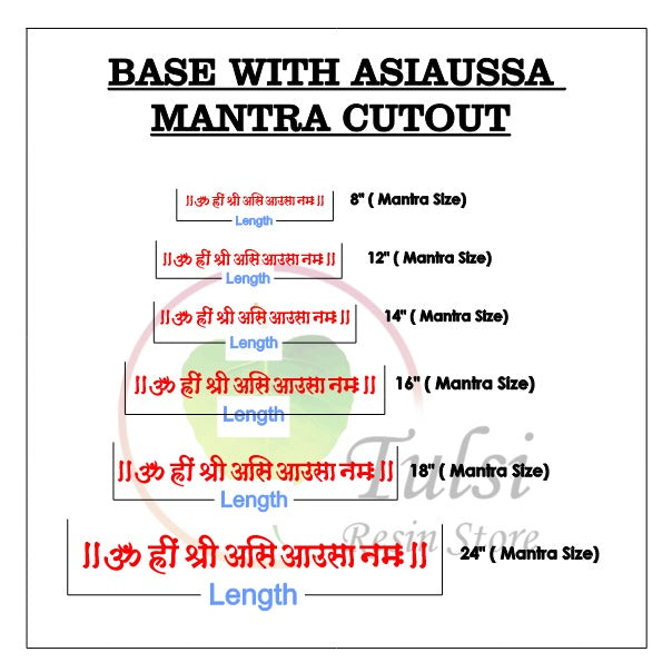 Acrylic Jain Asiausa Mantra