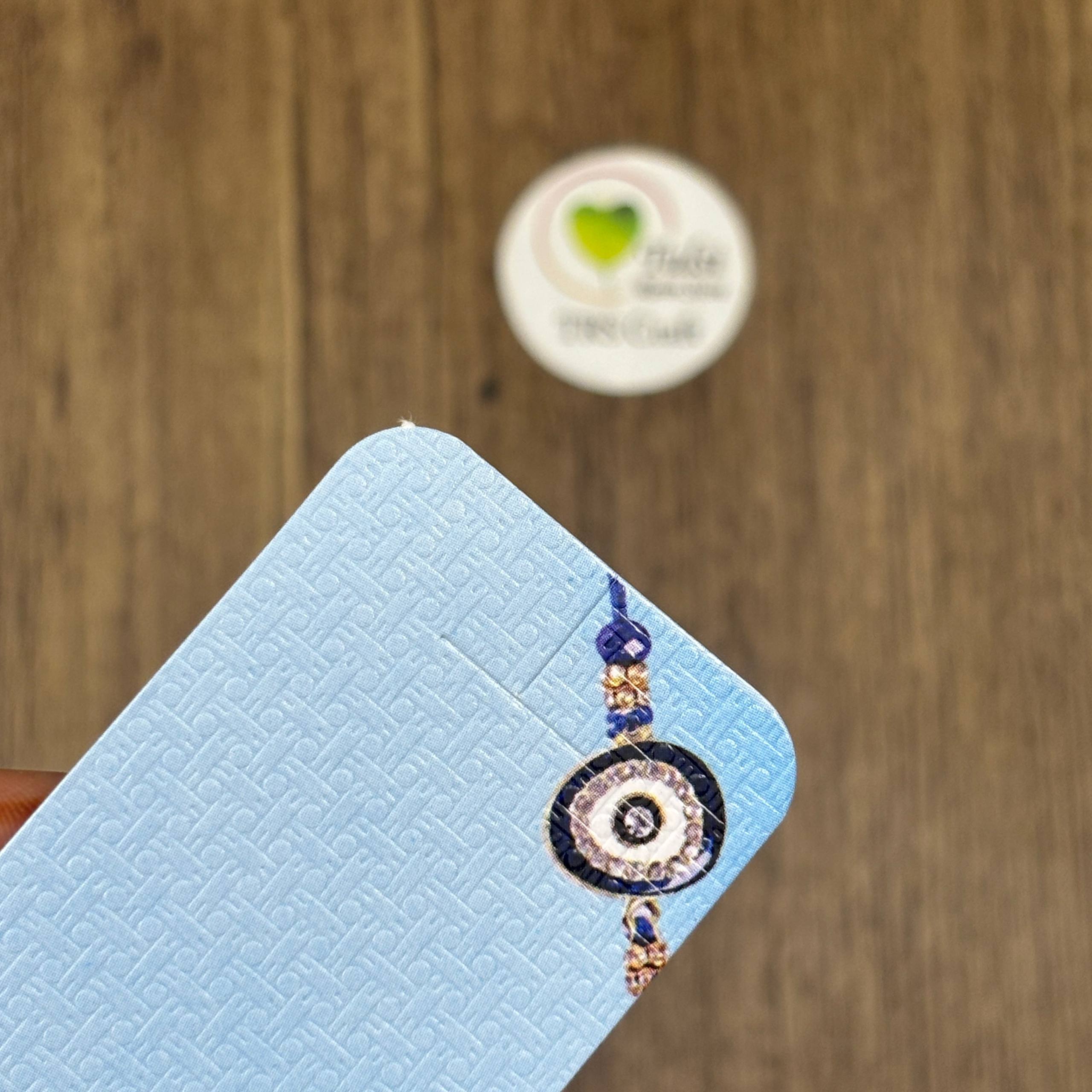 Rakhi Card With Transparent Bags (I) Tulsi Resin Store