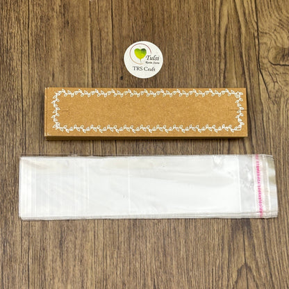 Rakhi Card With Transparent Bags (Q)