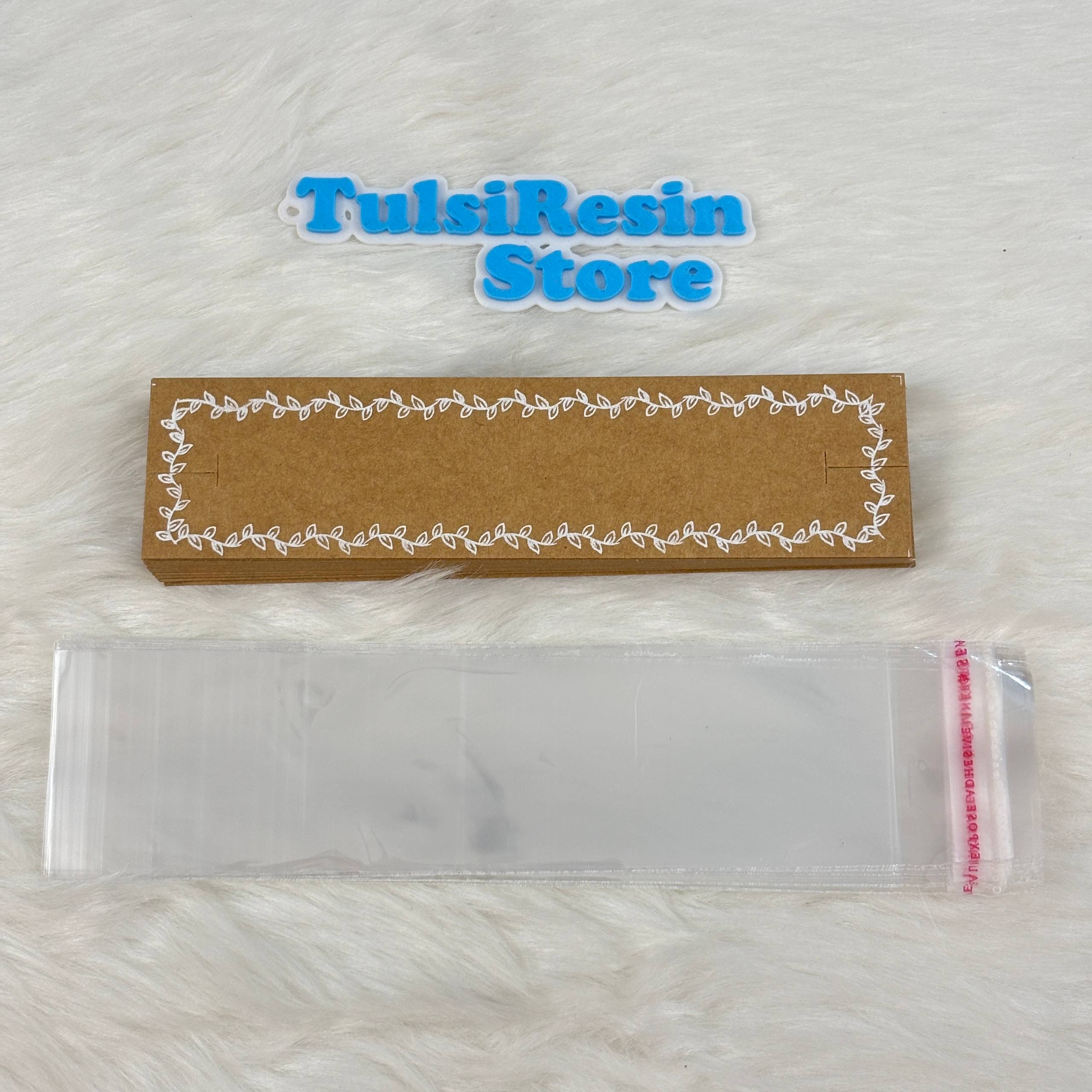 Rakhi Card With Transparent Bags (Q)