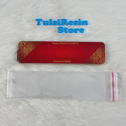 Rakhi Card With Transparent Bags (R)