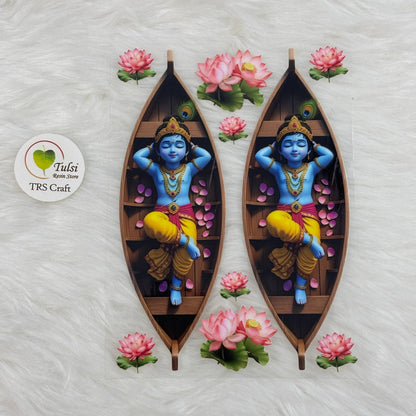A6 UV DTF Sticker - God Idols Krishna (G6)