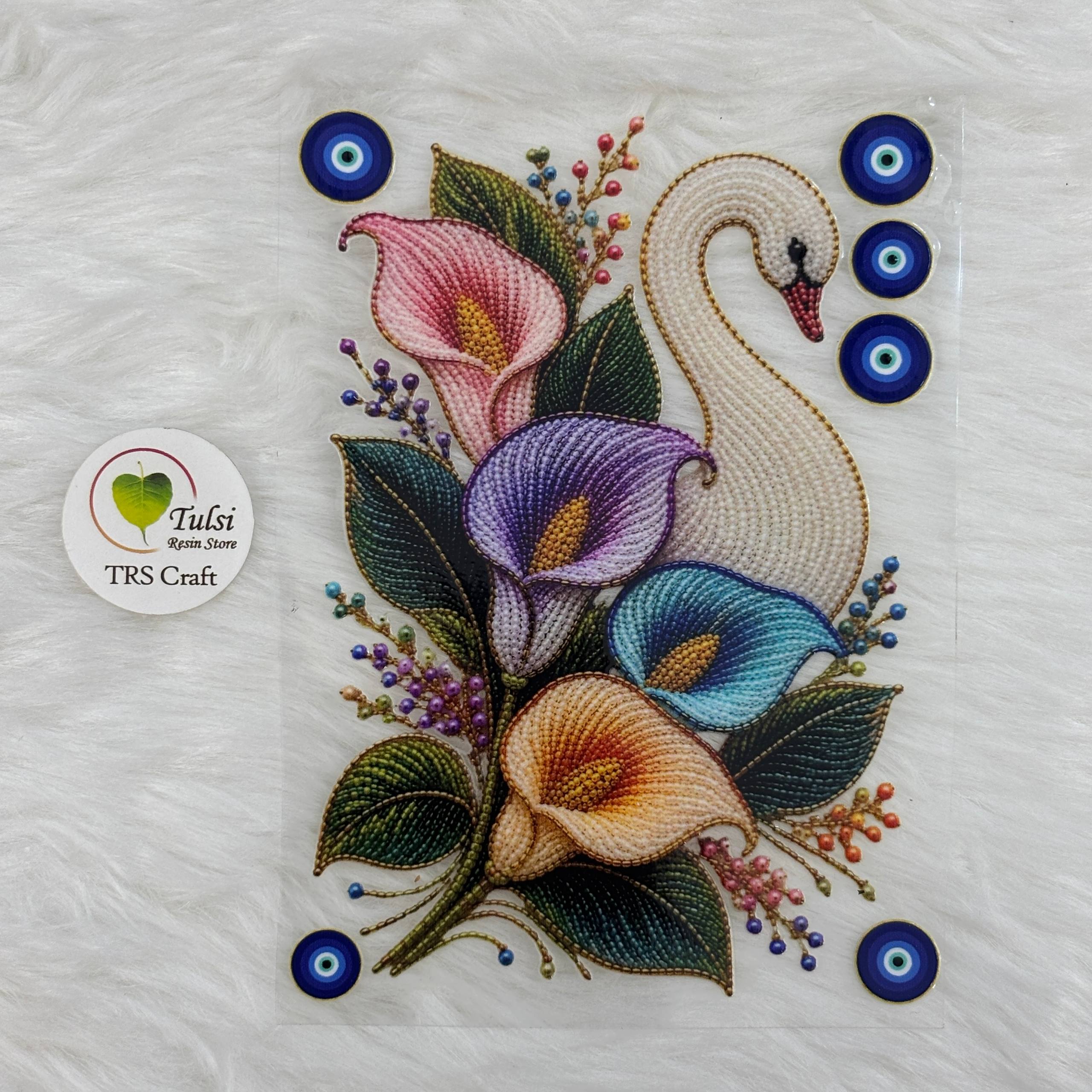 A6 UV DTF Sticker - Motifs (B)