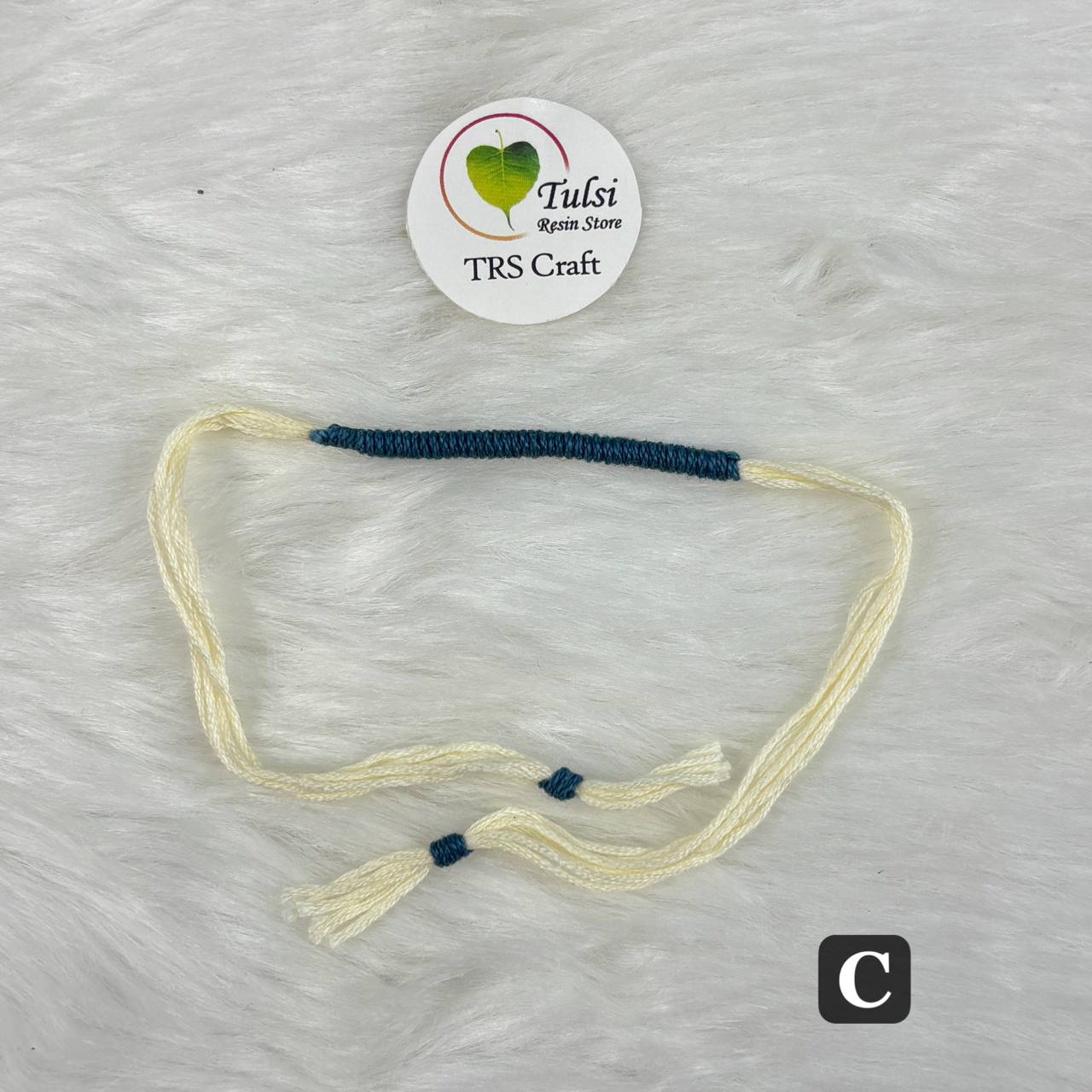 Bracelet Rakhi Thread (D) C1 Tulsi Resin Store