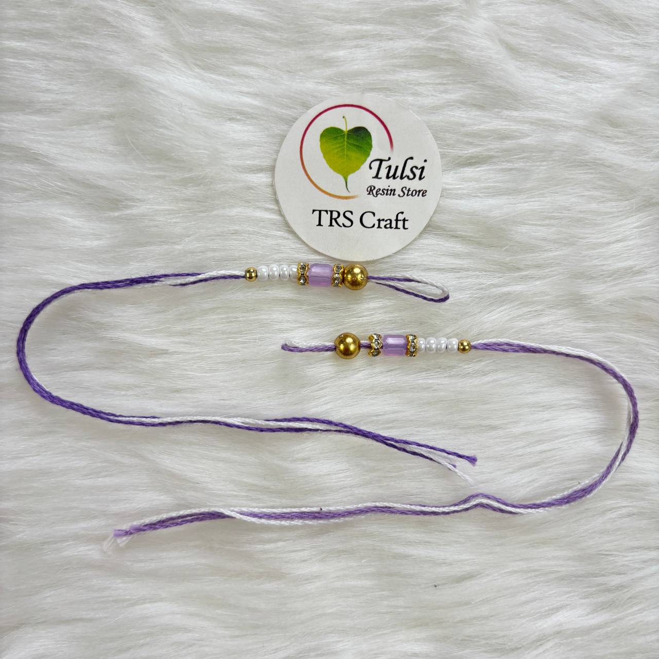 Bracelet Rakhi Thread (i) (2Pair)