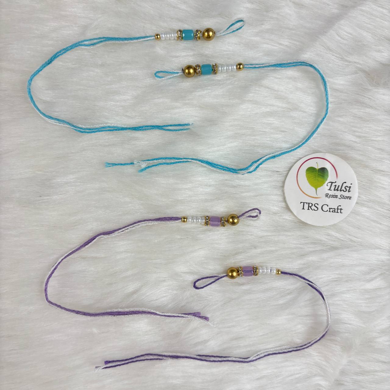 Bracelet Rakhi Thread (i) (2Pair)