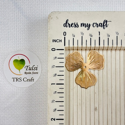 Metal Flower Charm (A)