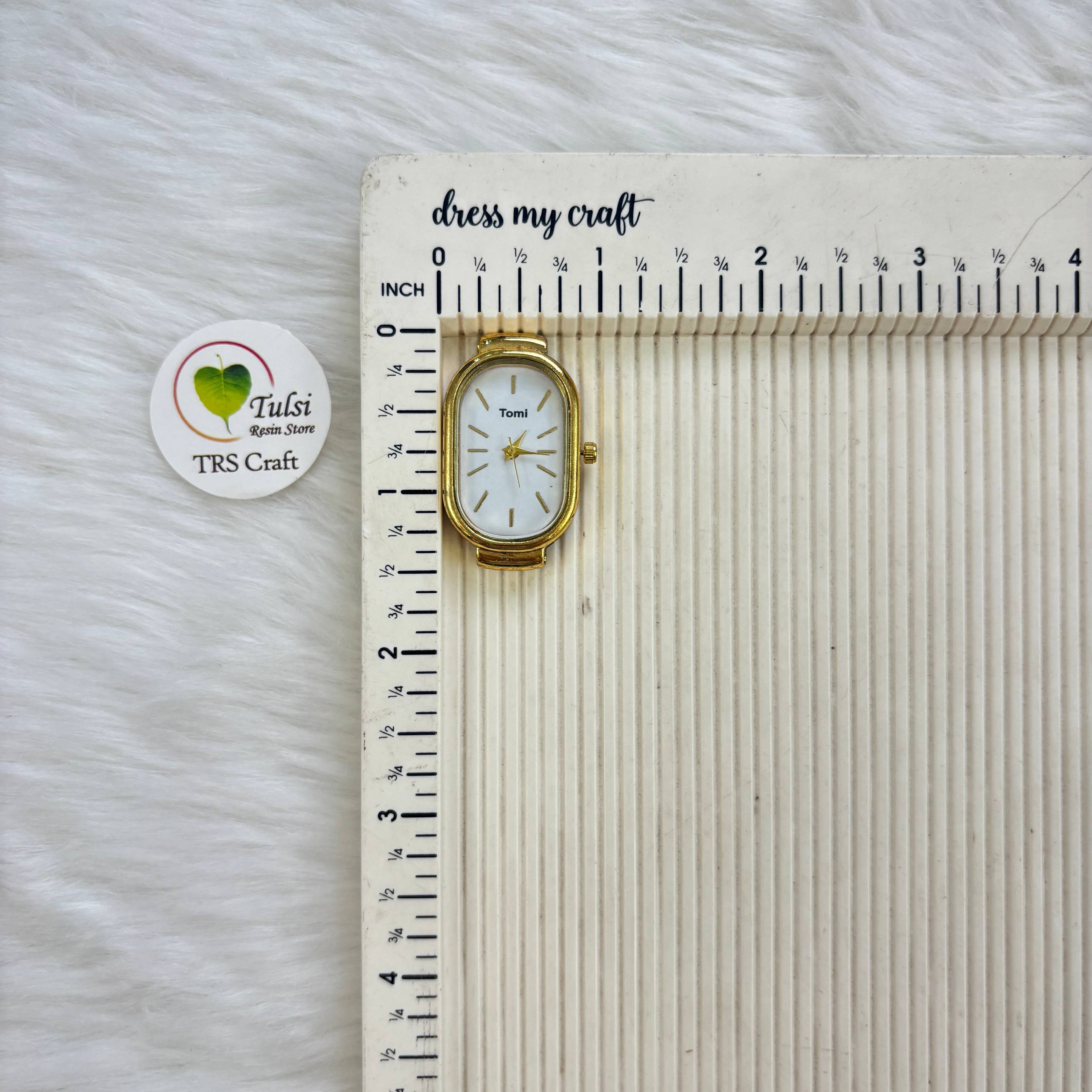 Wrist Watch Dial (B) - Oval