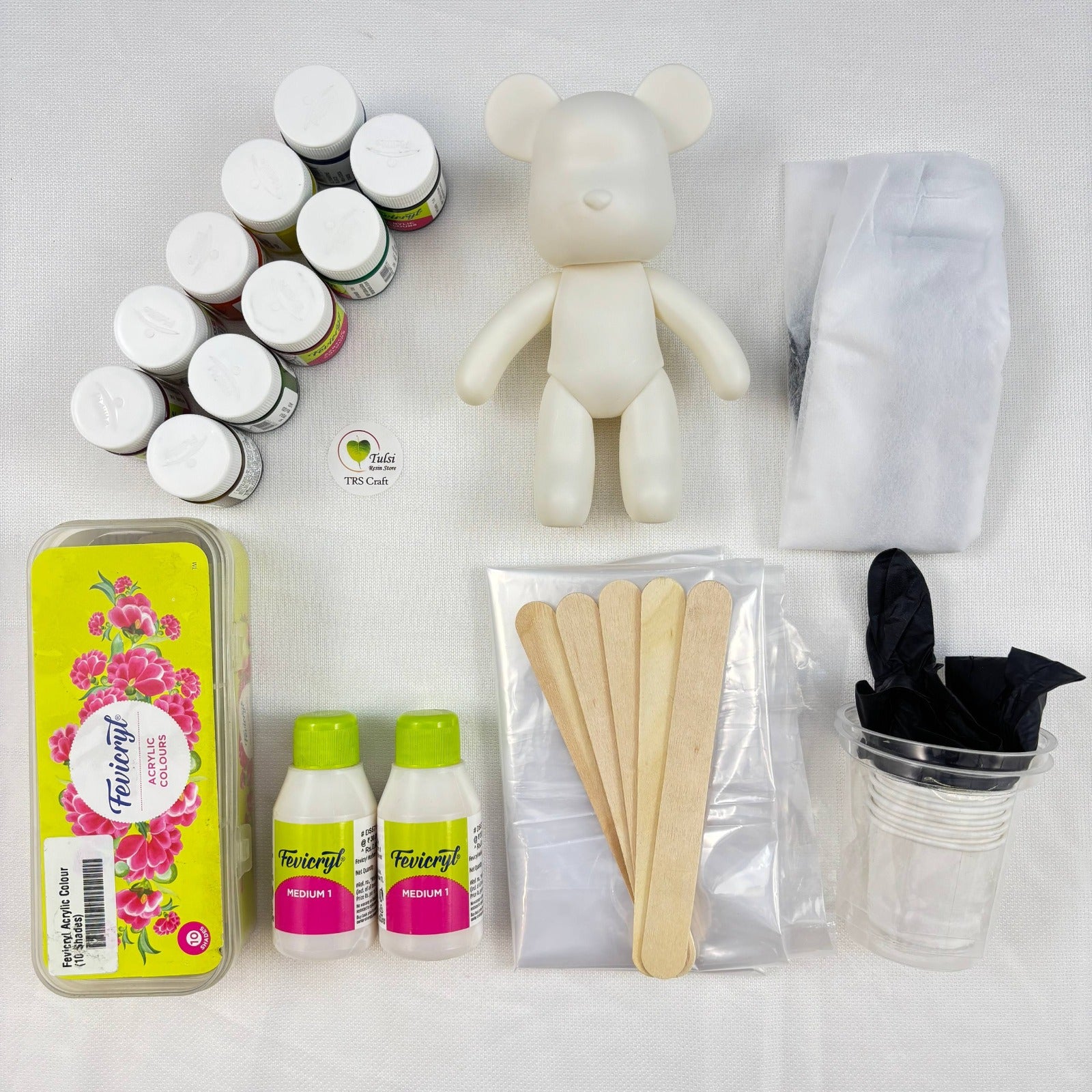 DIY Fluid Art Kit - Bear
