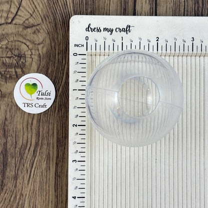 64 MM Sphere Shape Paper Weight Mould Tulsi Resin Store