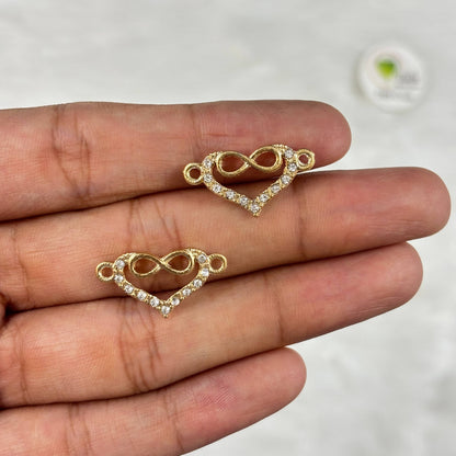 Infinity Charm with Two Hook (C)