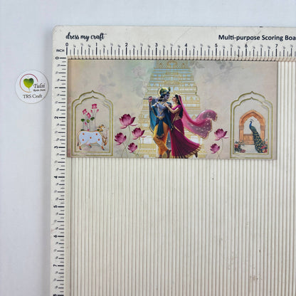 MDF Printed Envelope Cutout (B) Tulsi Resin Store