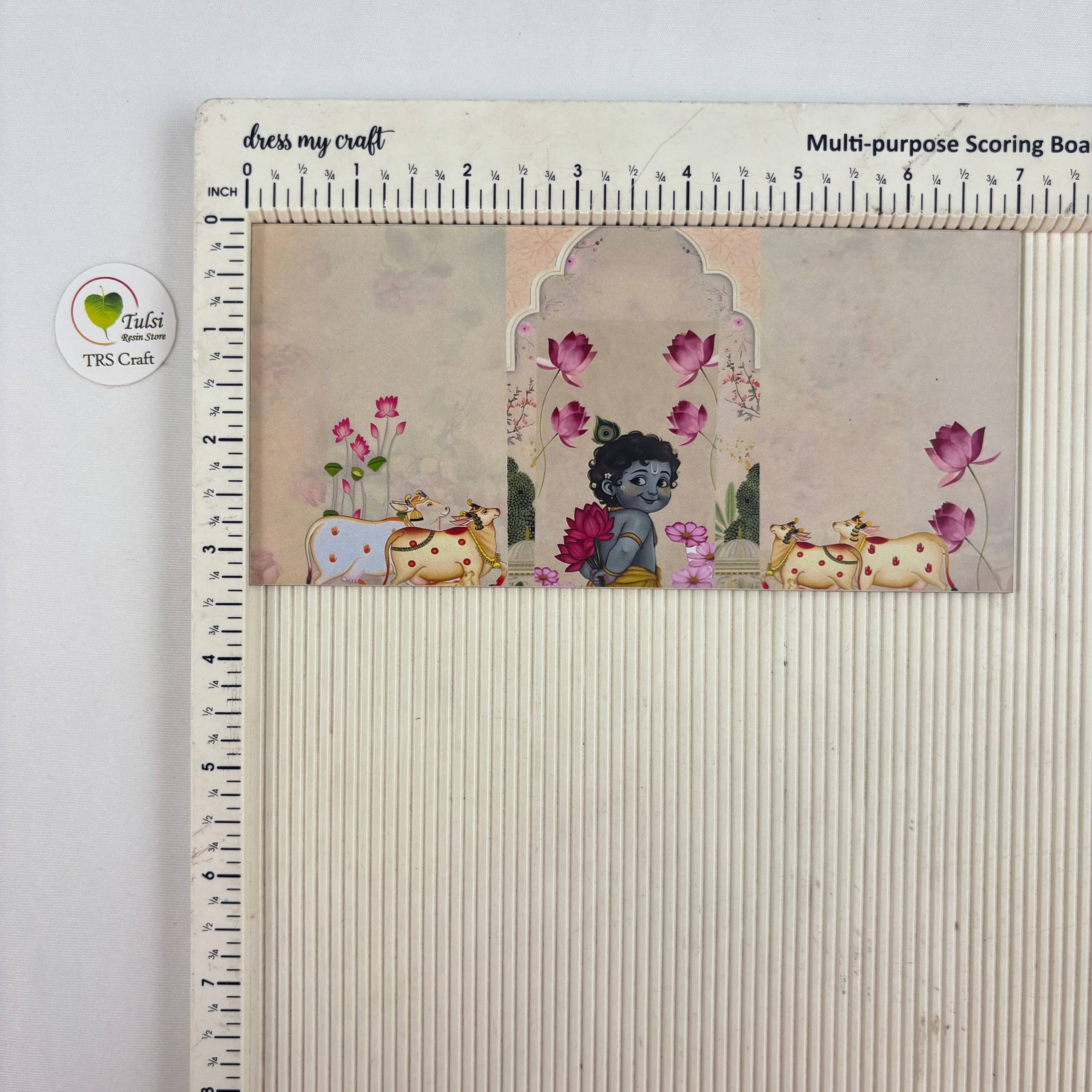 MDF Printed Envelope Cutout (A) Tulsi Resin Store