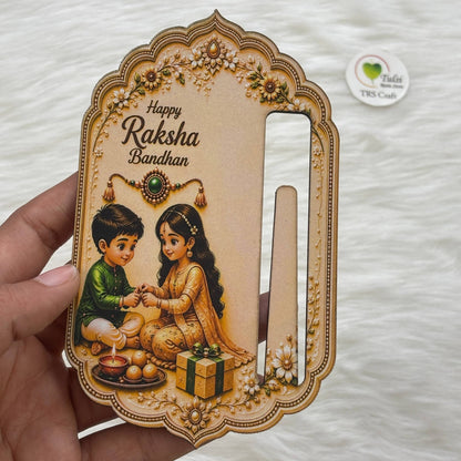 MDF Printed Rakshabandhan Envelope (A)