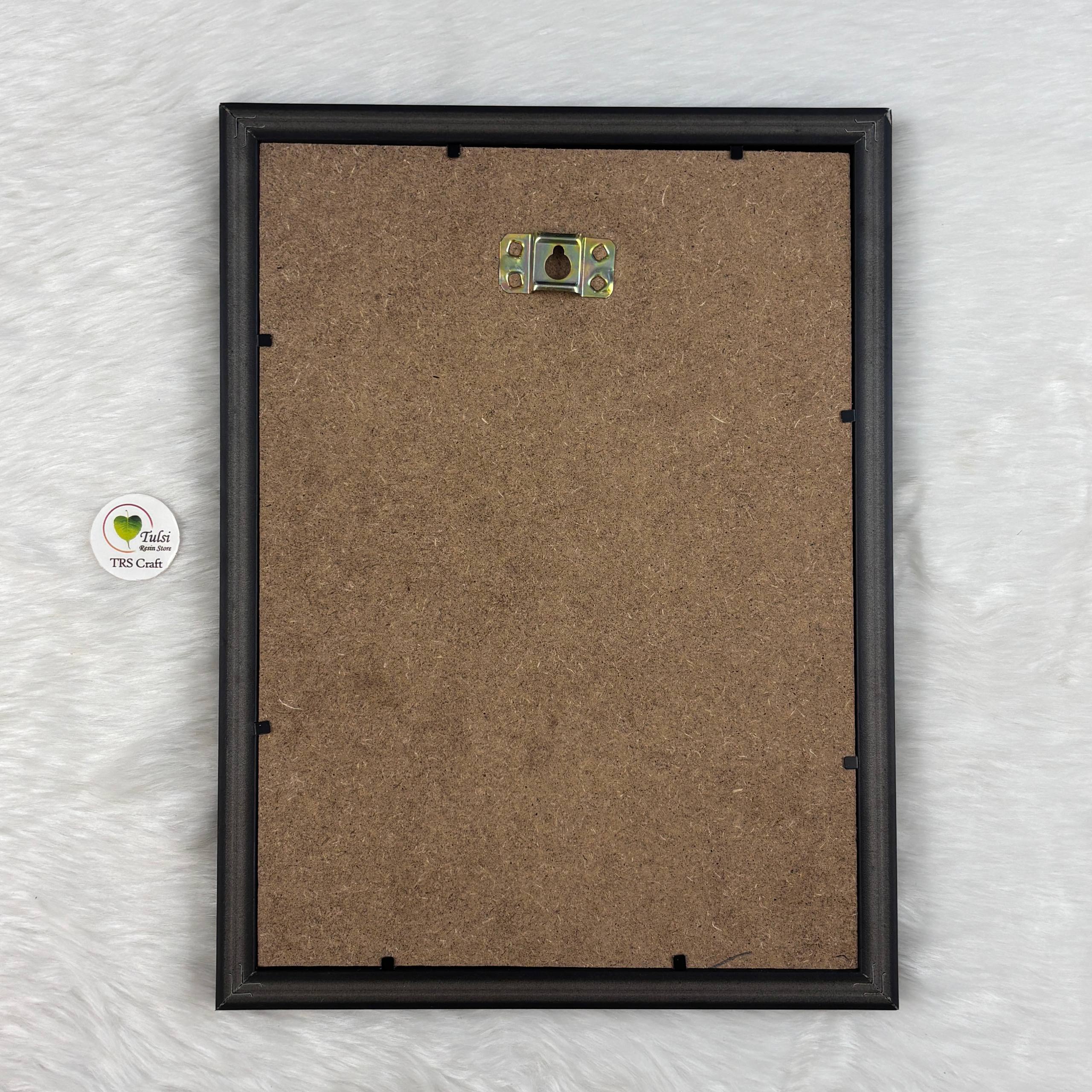 Photo Frame Without Glass- 3D Flower Preservation