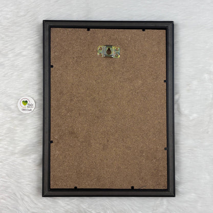 Photo Frame Without Glass- 3D Flower Preservation