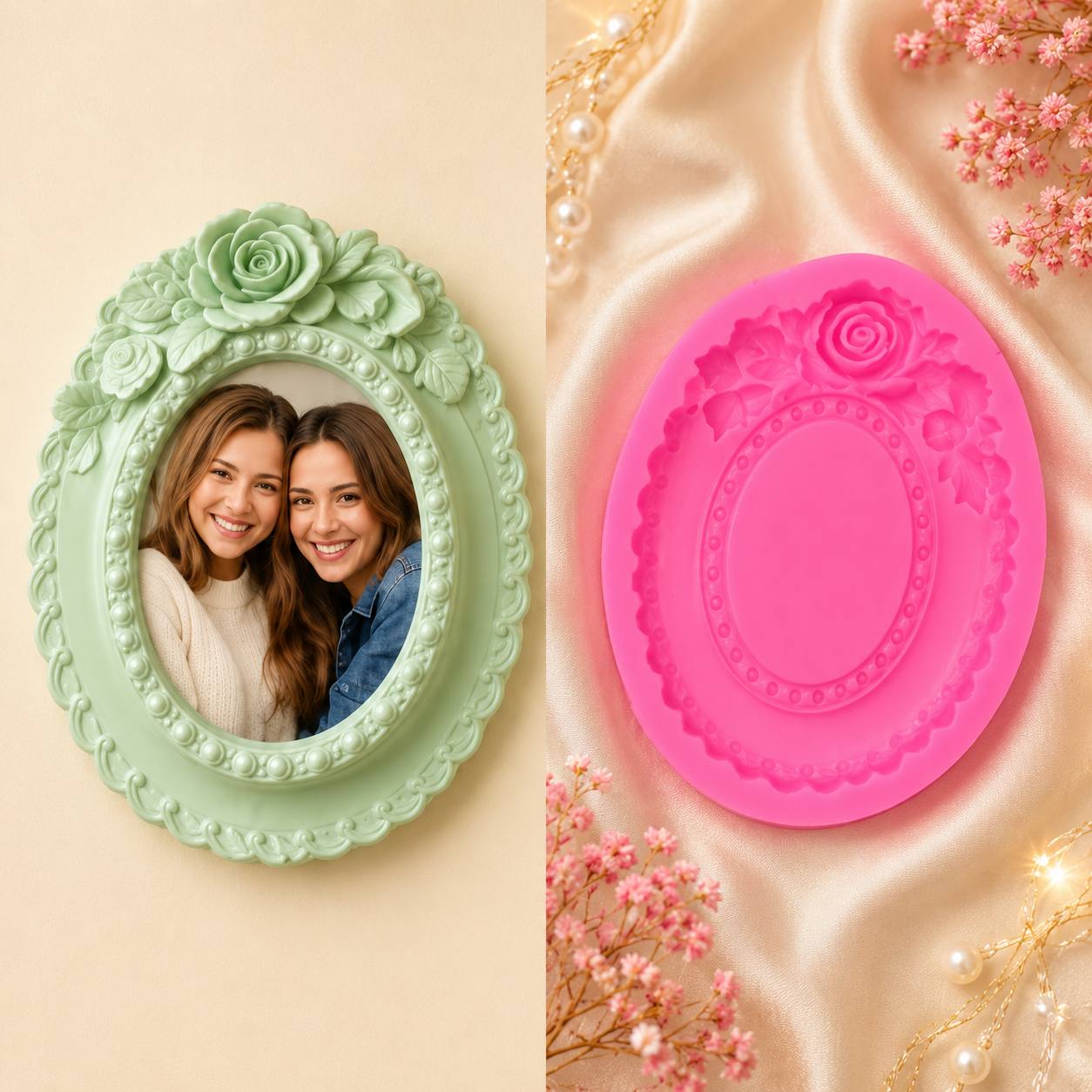 Oval Frame Mould (H)