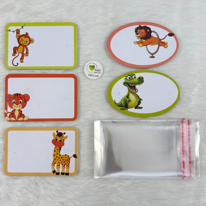 Rakhi Card With Transparent Bag Combo (E) - Kids Mix