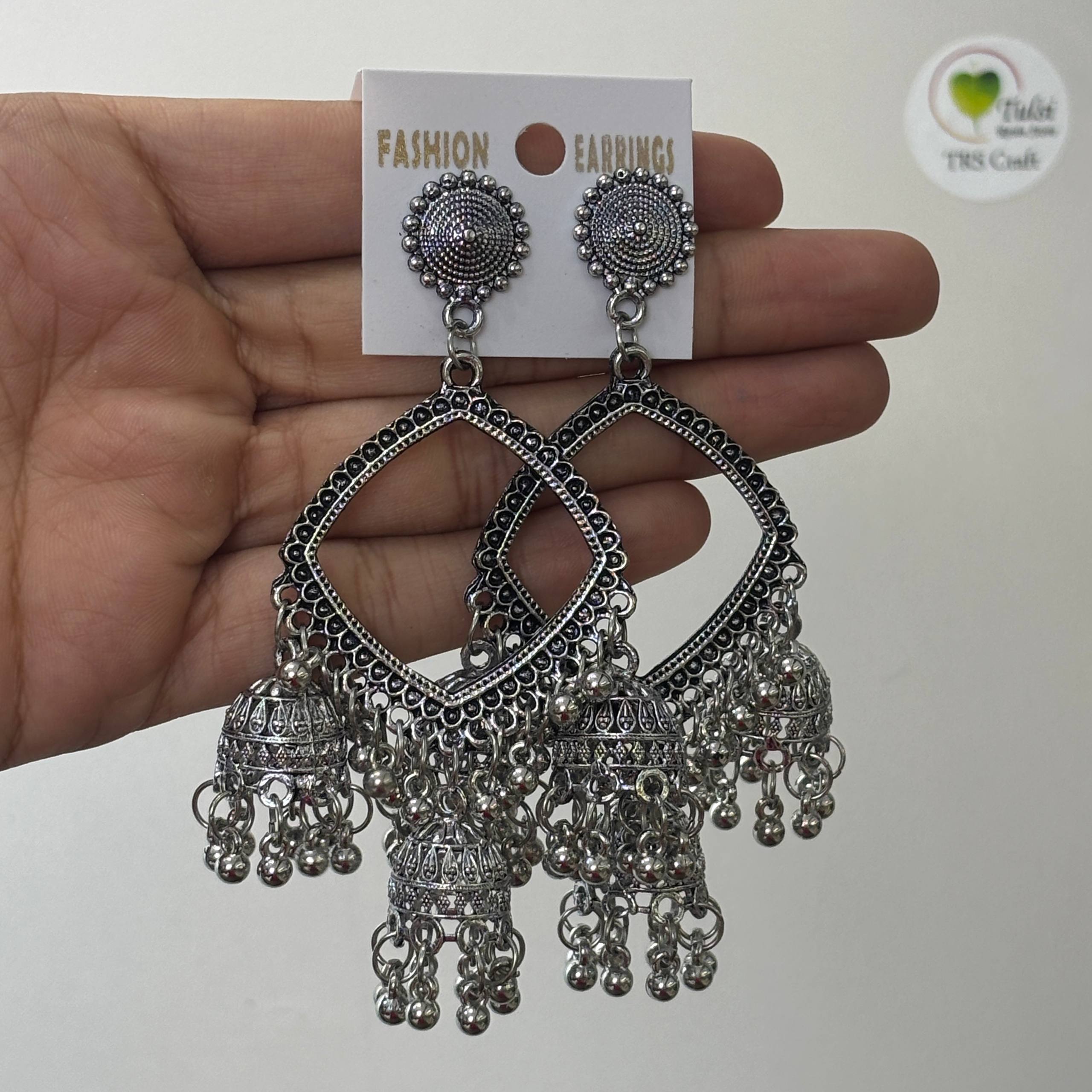 Earring Bazel / Jhumka - (R)