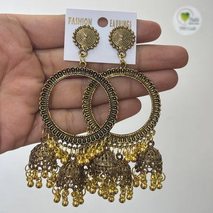 Earring Bazel / Jhumka - (Q)