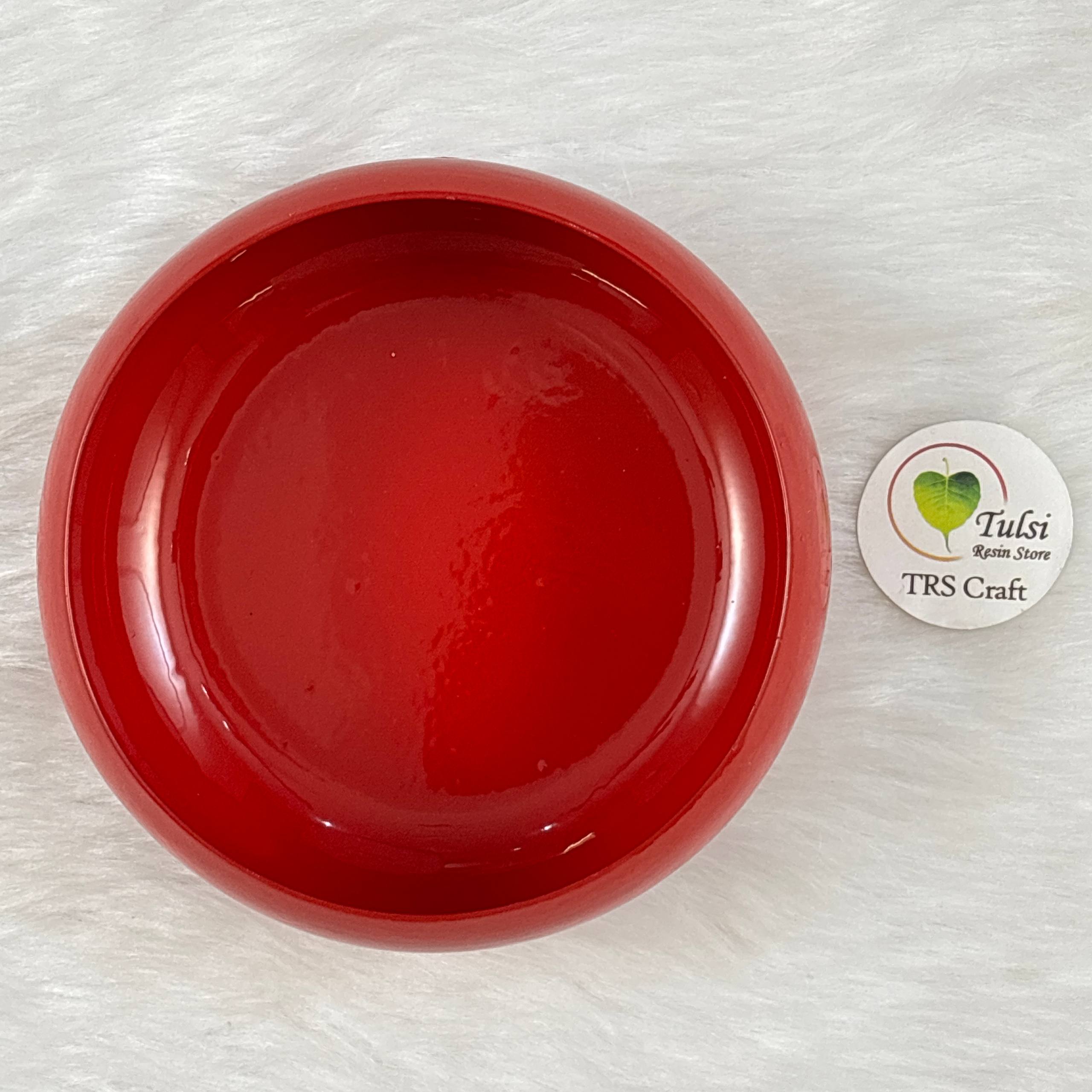 Metal Urli Bowl (A013) - Red