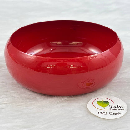 Metal Urli Bowl (A013) - Red