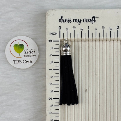 Mix Leather Tassel (B) - 2"