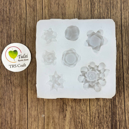 Lotus Pond Miniature Mould (E) - 7 Cavity (HM)