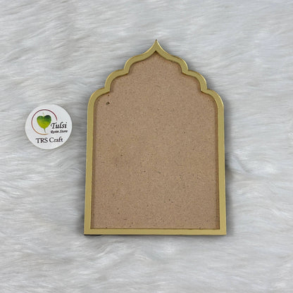 Mdf Wall Hanging / Toran Base (B) - Temple Arc