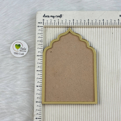 Mdf Wall Hanging / Toran Base (B) - Temple Arc
