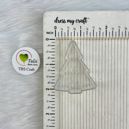 Polycarbonate T-Light Cups - Christmas Tree