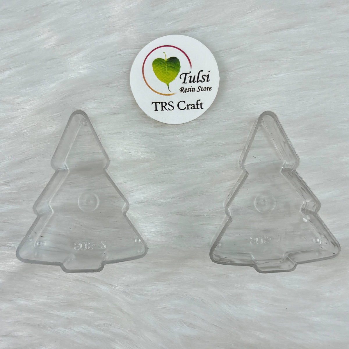 Polycarbonate T-Light Cups - Christmas Tree