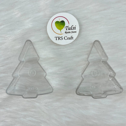 Polycarbonate T-Light Cups - Christmas Tree