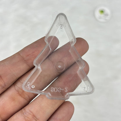 Polycarbonate T-Light Cups - Christmas Tree