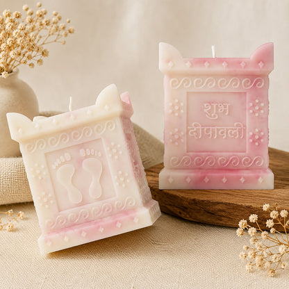 Tulsi Vrindavan T-Light Holder Mould (A)