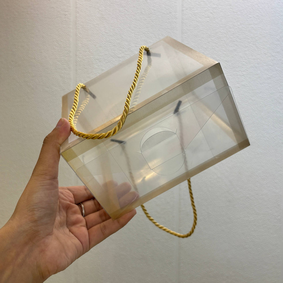 Pvc Hamper Box (A1) - Gold (5pcs)